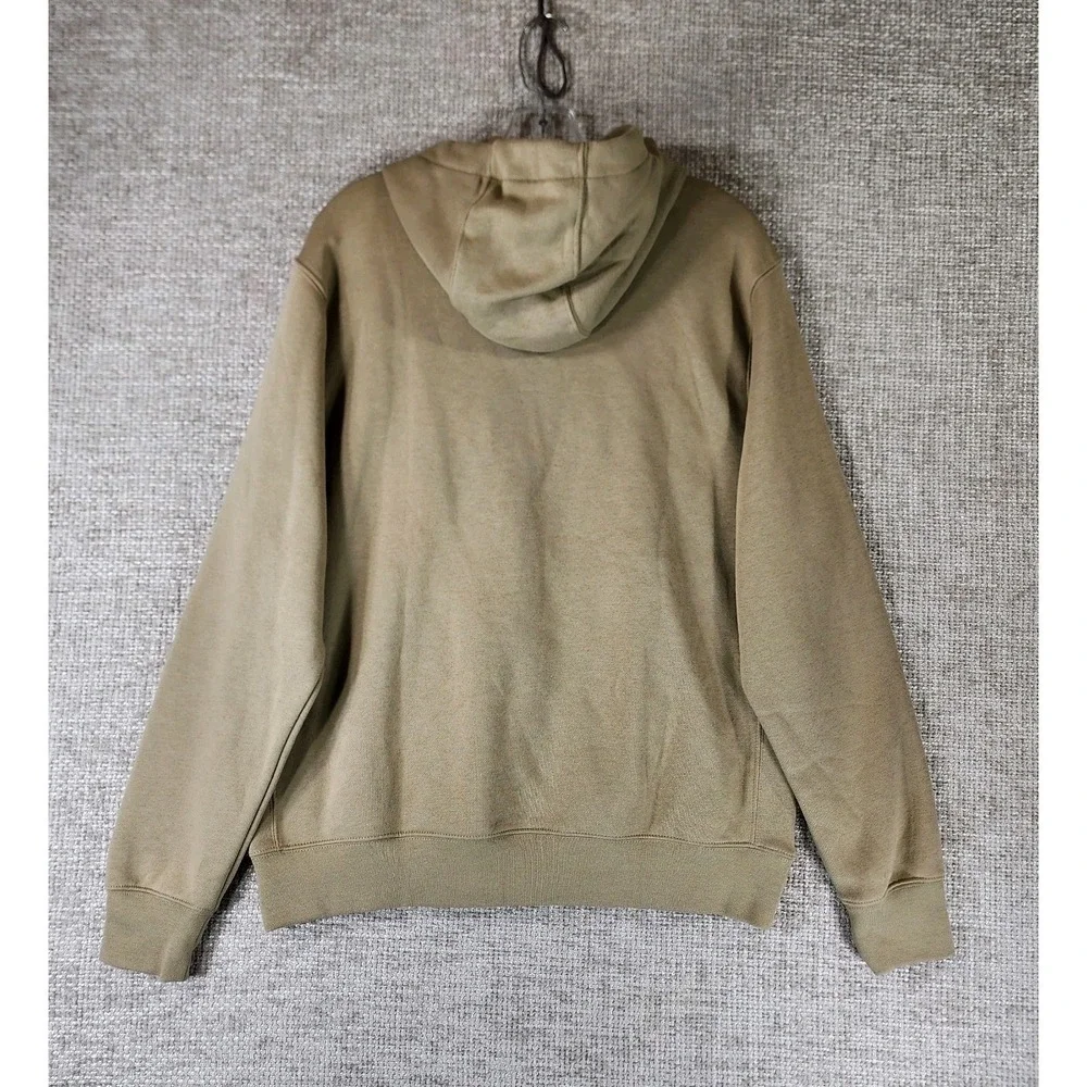 Nike NSW Club‎ Fleece Pullover Hoodie Mens M Cement Beige BV2654-247 NEW